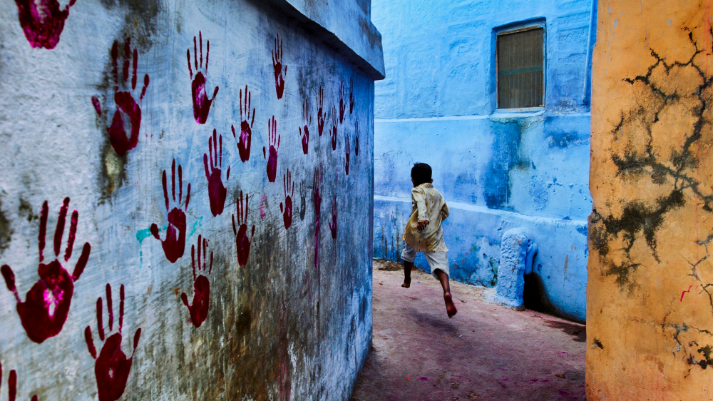 놀고 있는 소년, 인도, 조드푸르 (”Boy Playing”, Jodhpur, India), 2007