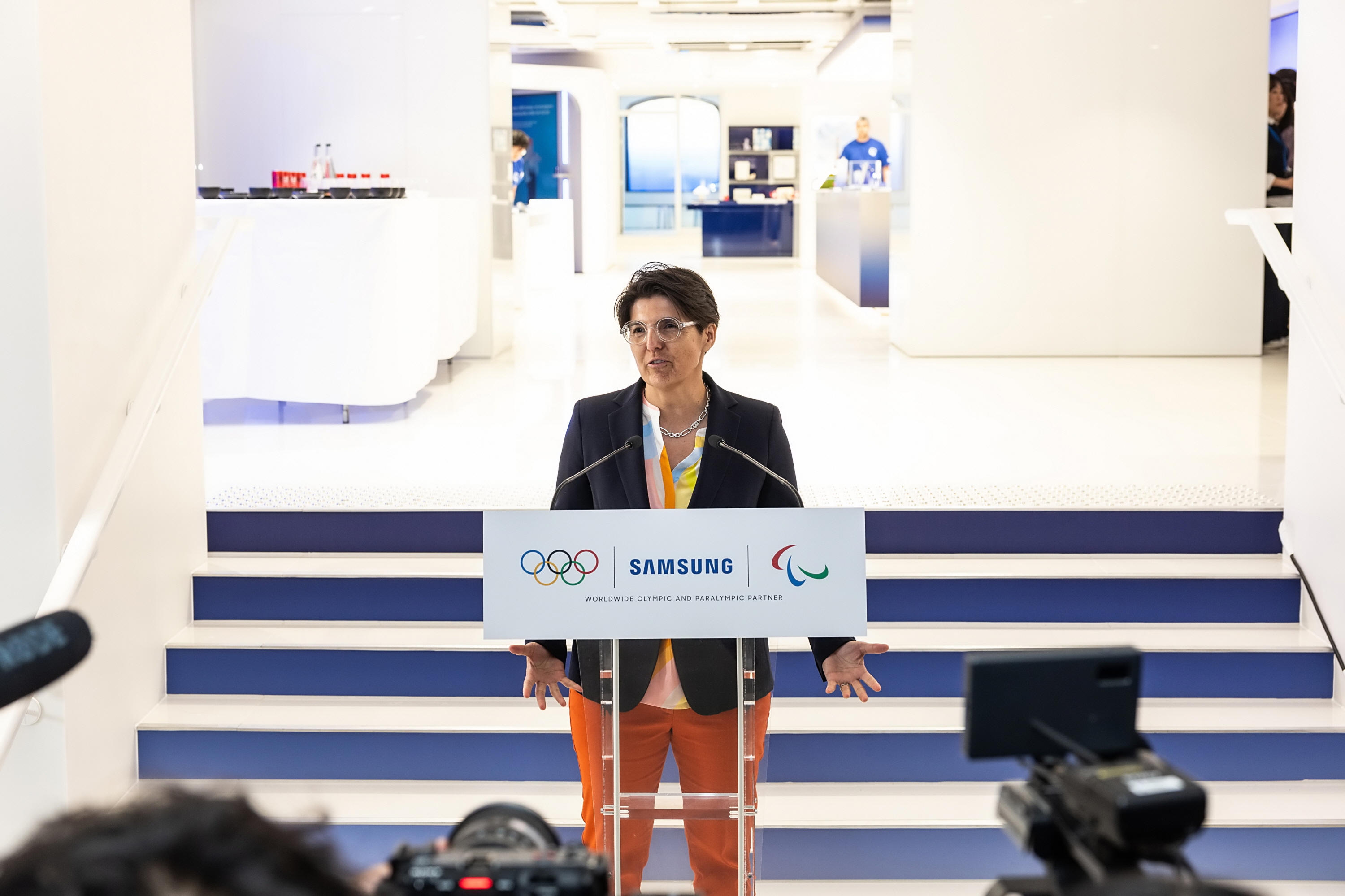 Olympic™ rendezvous @ Samsung_Anne-Sophie Voumard_IOC