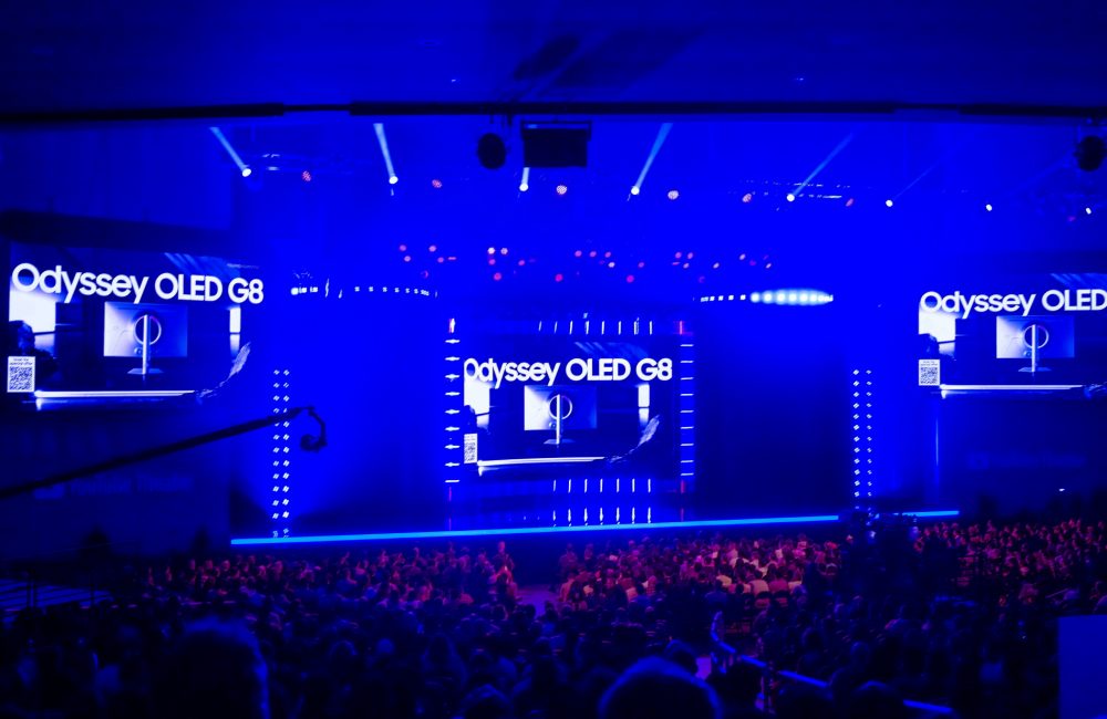 삼성전자가 '서머 게임 페스트'에서 게이밍 모니터 신제품 '오디세이 OLED G8'의 출시를 알렸다.